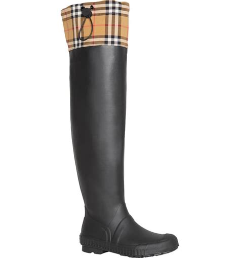 burberry freddie rain boots|net a porter burberry boots.